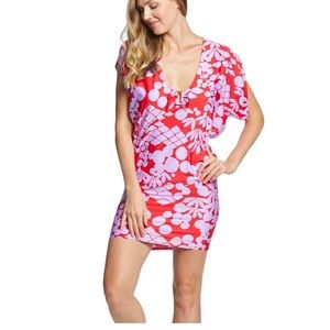 Trina Turk Bali Blossoms Tunic Coverup